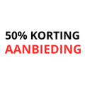 Aanbieding: 50% korting