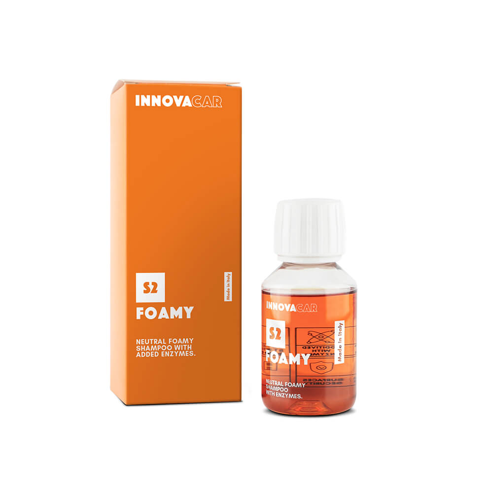 S2 FOAMY DI INNOVACAR SHAMPOO SNOW FOAM CON SCHIUMA ATTIVA PER AUTO