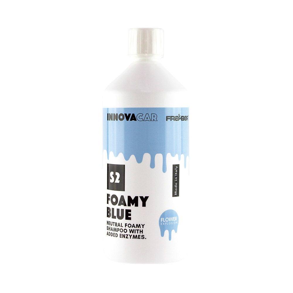 S2 FOAMY COLOR DI INNOVACAR SHAMPOO FOAM AUTO COLORATO CON SCHIUMA BLU A PH NEUTRO