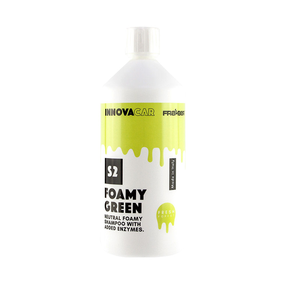 S2 FOAMY COLOR DI INNOVACAR SHAMPOO AUTO COLORATO CON SCHIUMA ATTIVA VERDE