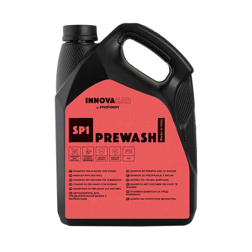 SP1 PREWASH DI INNOVACAR SHAMPOO DETERGENTE DI PRELAVAGGIO AUTO