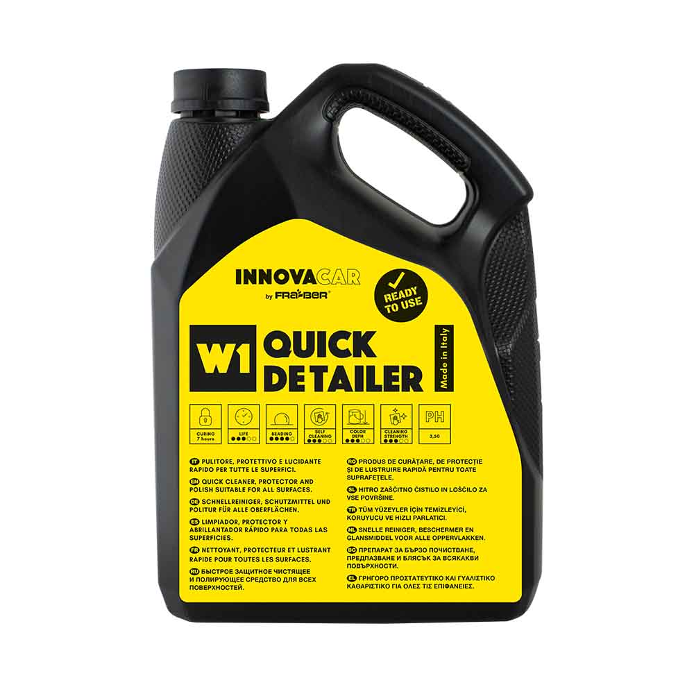 W1 QUICK DETAILER DI INNOVACAR PULITORE LUCIDANTE E PROTETTIVO RAPIDO PER L’AUTO