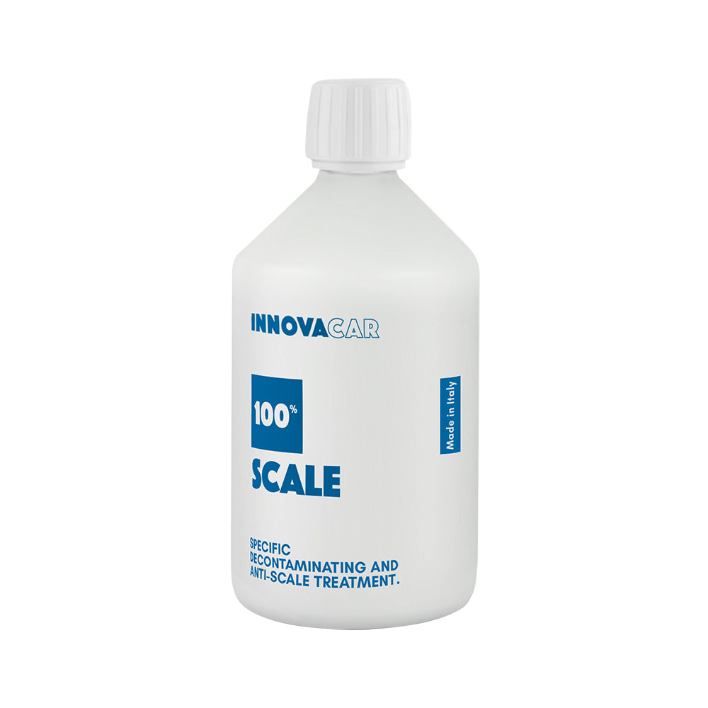 100% SCALE DI INNOVACAR DECONTAMINANTE ANTICALCARE AUTO PER CARROZZERIA VETRI E FARI