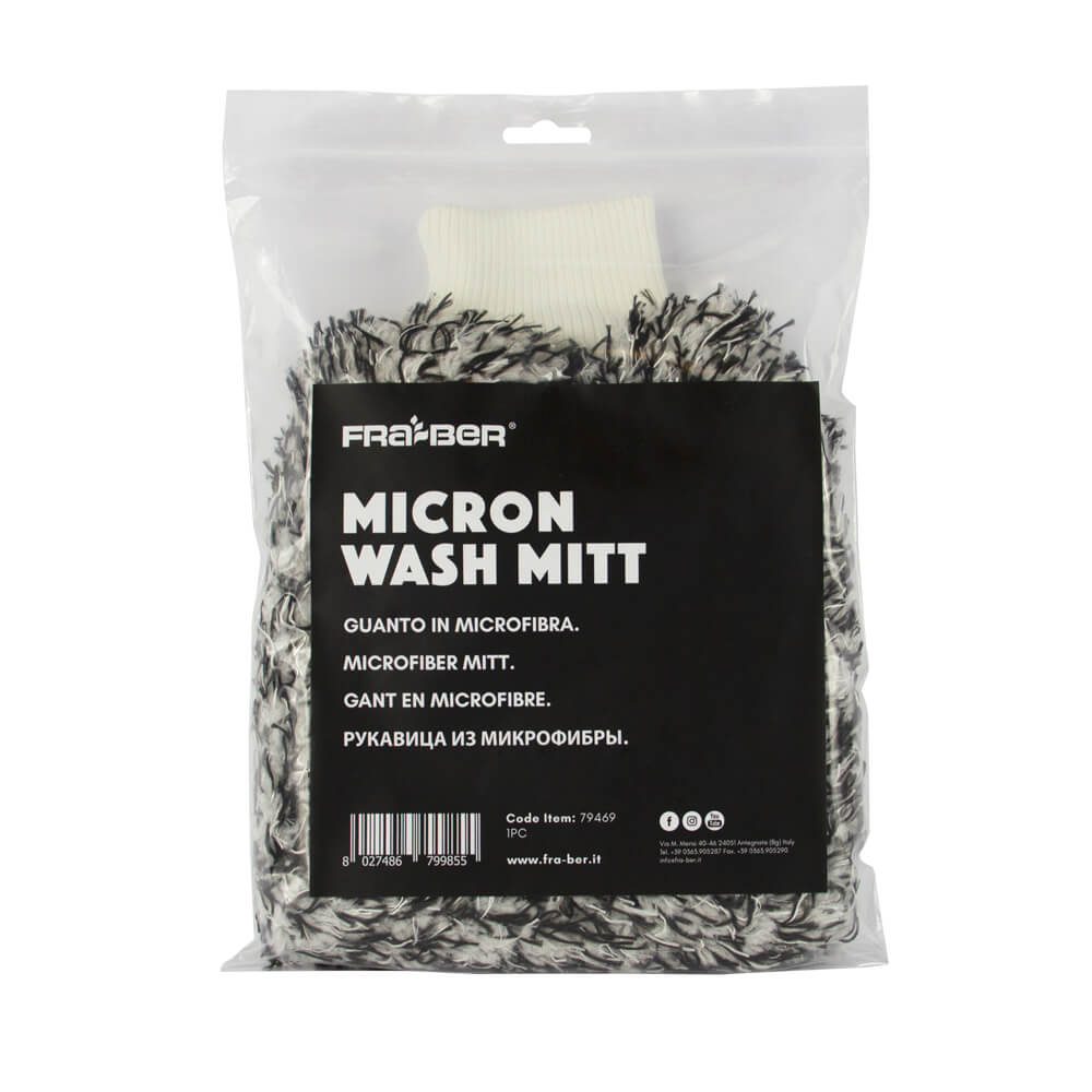 MICRON WASH MITT DI INNOVACAR GUANTO IN MICROFIBRA LAVA AUTO PER LAVAGGIO