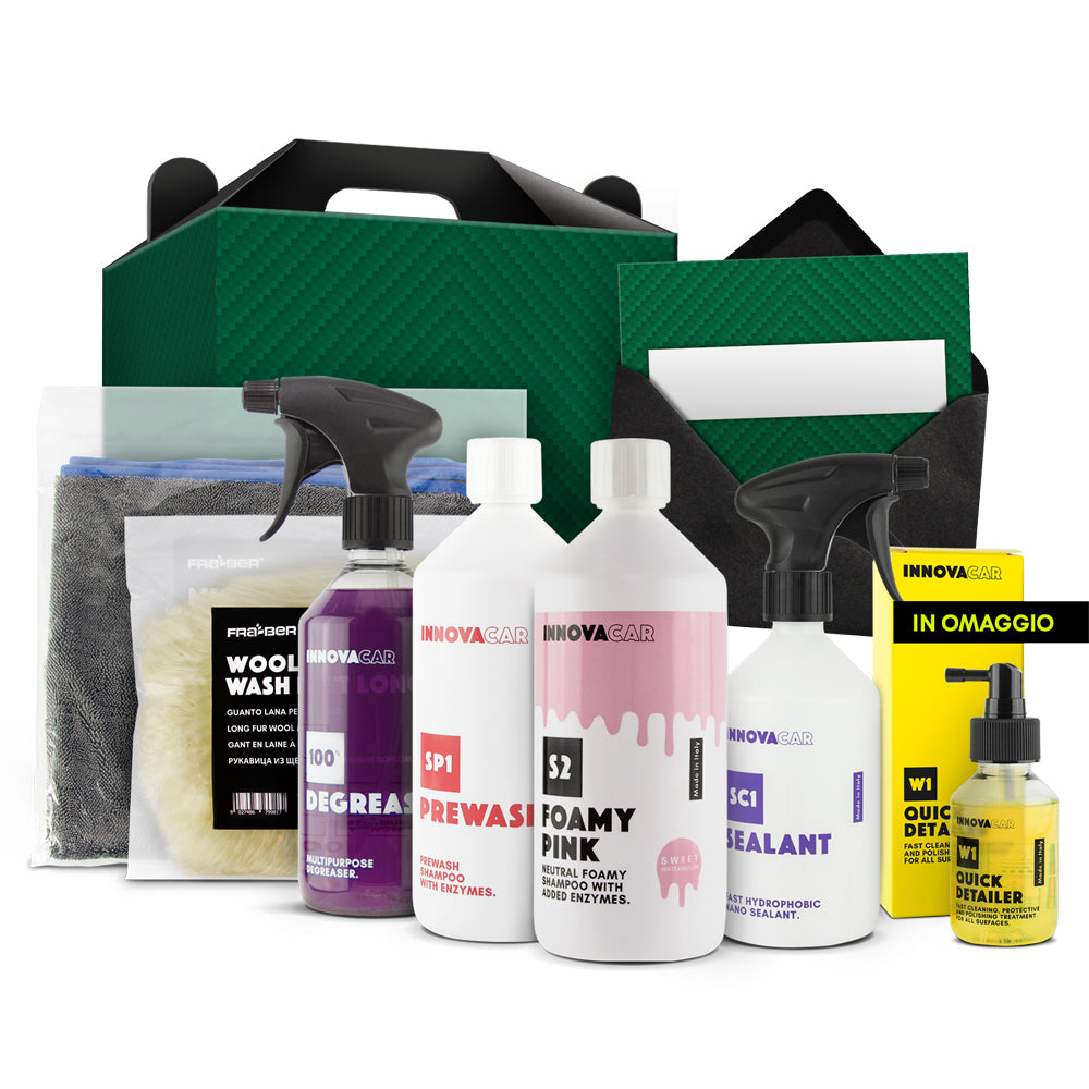 KIT LAVAGGIO AUTO PROFESSIONALE PER ESTERNO DI INNOVACAR