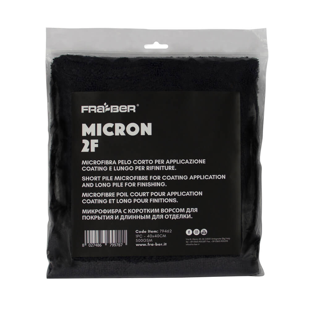 MICRON 2FACE DI INNOVACAR PANNO IN MICROFIBRA DOUBLE FACE A PELO CORTO E LUNGO PER AUTO