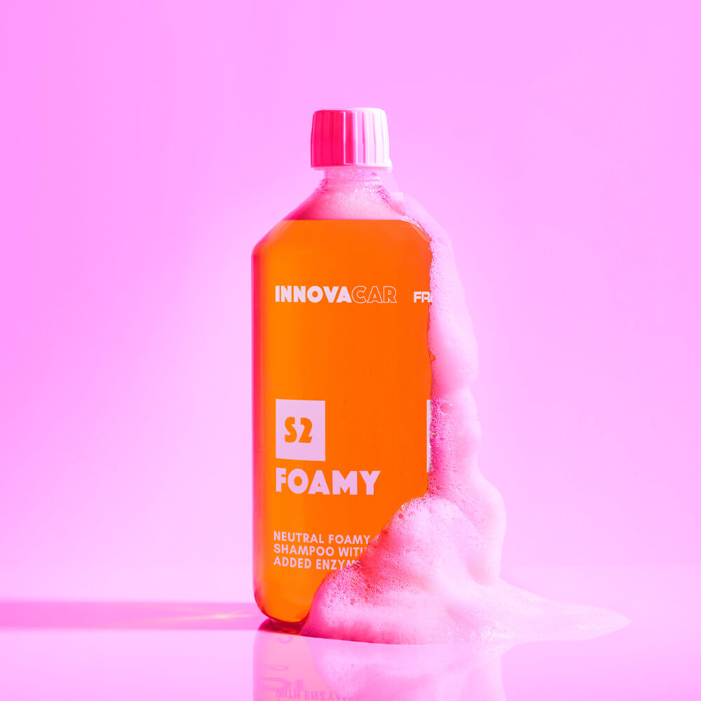 S2 FOAMY DI INNOVACAR SHAMPOO SNOW FOAM CON SCHIUMA ATTIVA PER AUTO