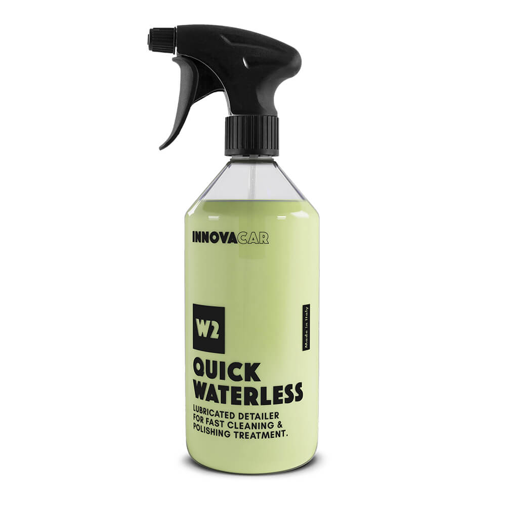 W2 QUICK WATERLESS DI INNOVACAR PULITORE WATERLESS PER LAVAGGIO SENZ’ACQUA E QUICK DETAILER
